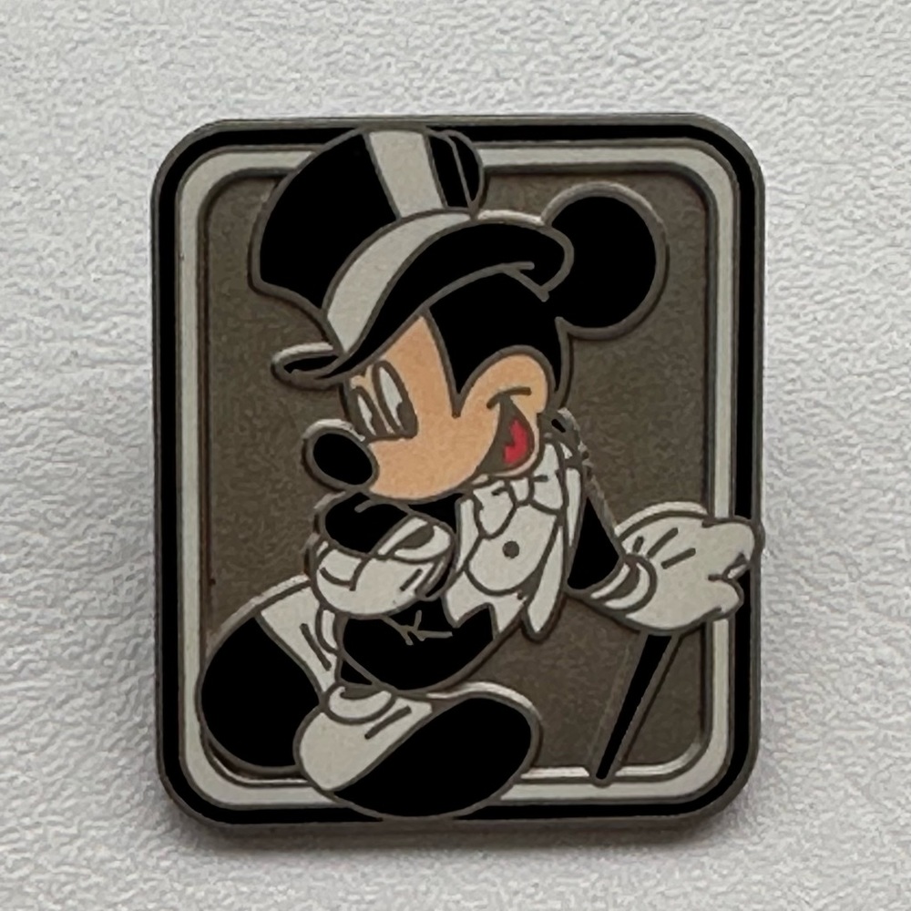 WDW Formal Mickey Cast Lanyard Series Tuxedo Top Hat Disney Pin 11274